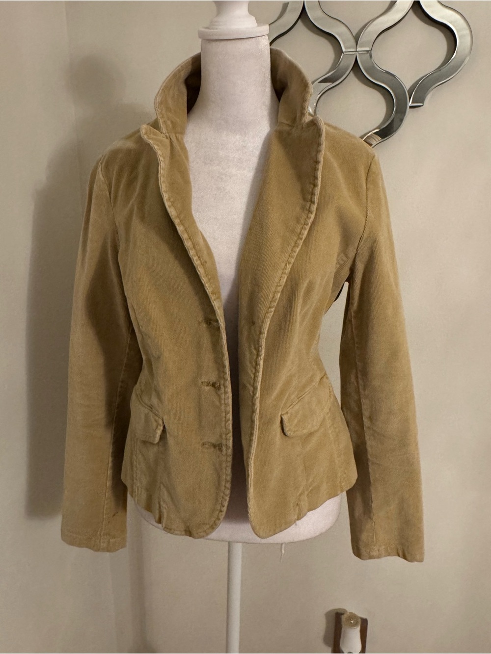 St. John's Bay Tan Corduroy Blazer